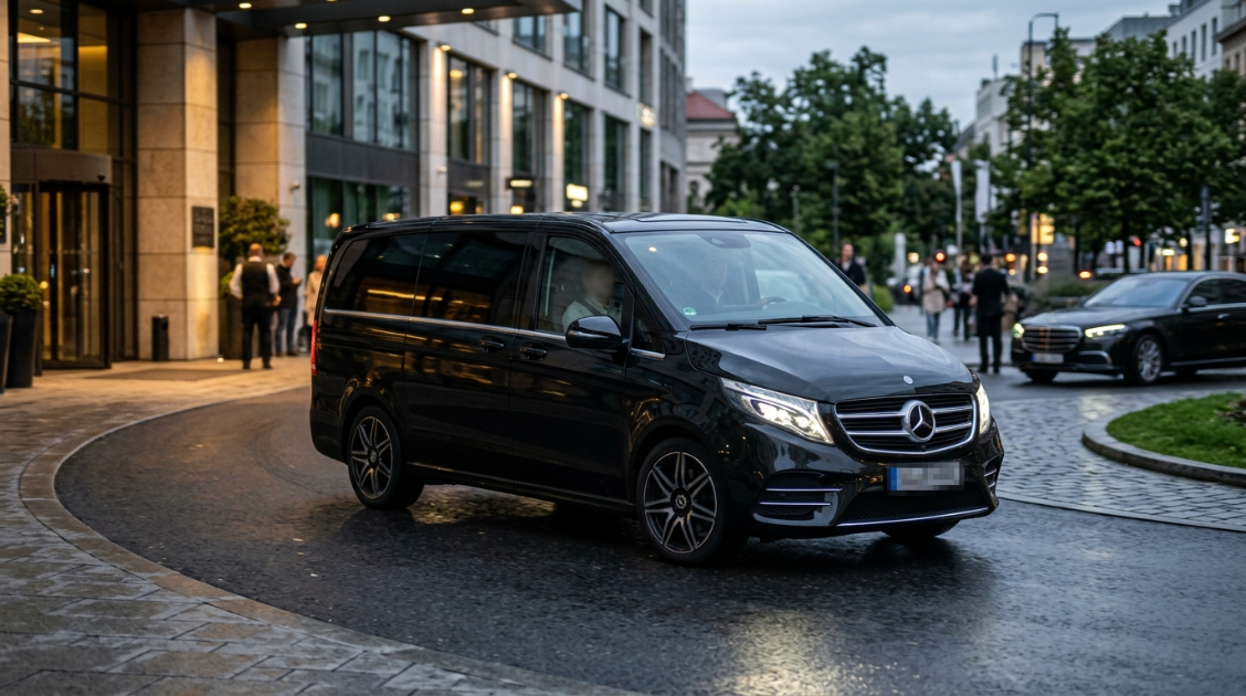 Executive MPV van for group airport transfers